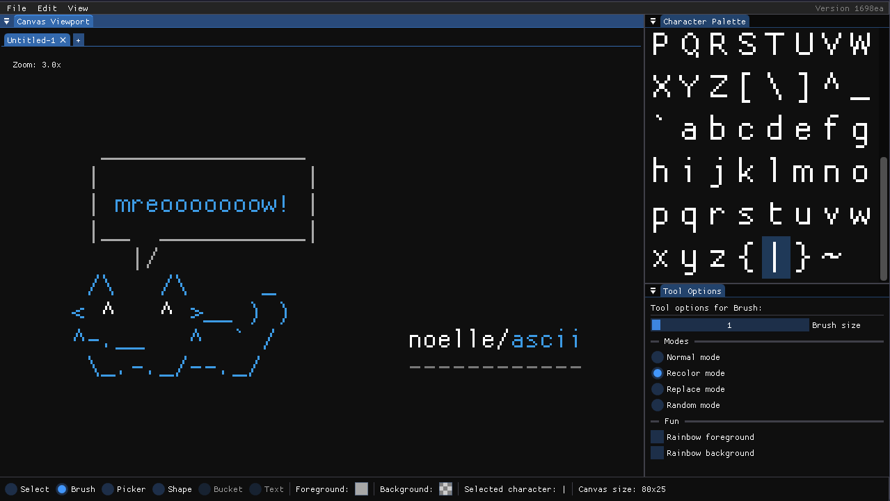 noelle/ascii